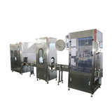 304SS Round Bottle water oil liquid Filling With Rising Caping Machine production filling labeling m