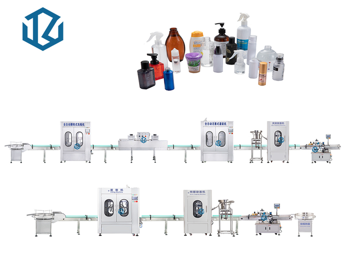 Automatic bestsale Hotels Liquid Cosmetics liquid Bottle Filling packaging Line (1).jpg