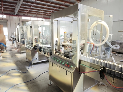 Safe & Easy-Operation Pneumatic Aerosol Filling Production Line
