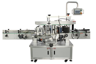 Automatic Double-Sided Glass and Wood Packaging Labeling Machine with PLC Control Motor & Pump High-Speed Two-Side Labeler