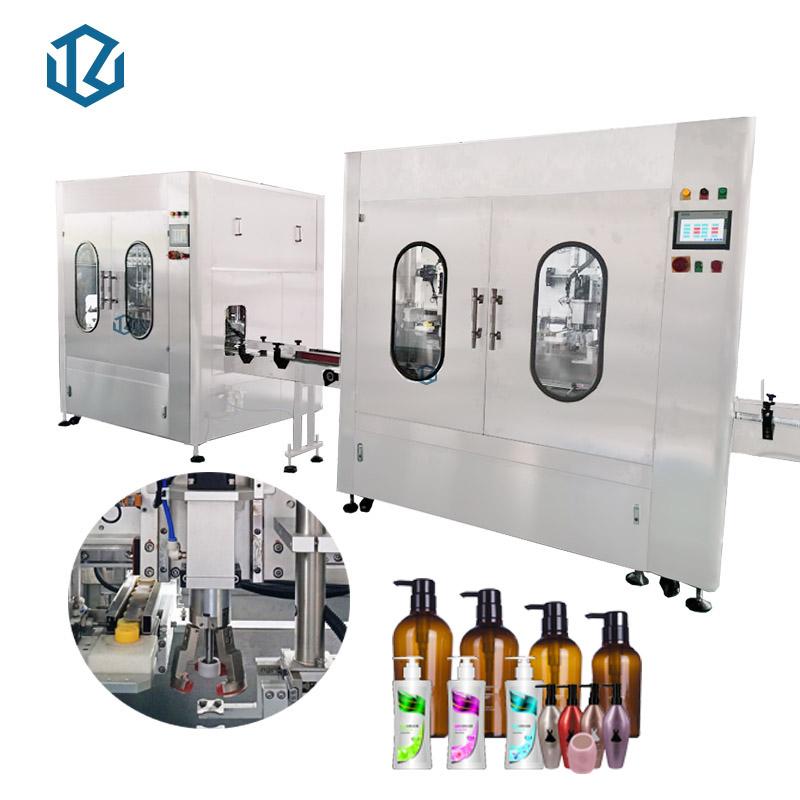 automatic liquid, paste, cream filling sealing capping machine line and packaging equipment