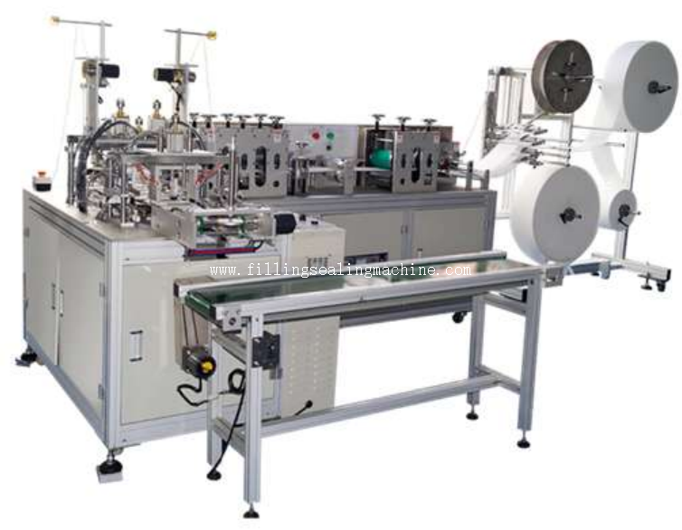 Epidemic Prevention Automatic Disposable Medical Mask Making Machine With Filtration Performance