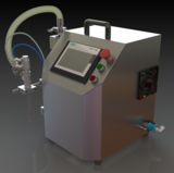 Easy handle single head filling machine