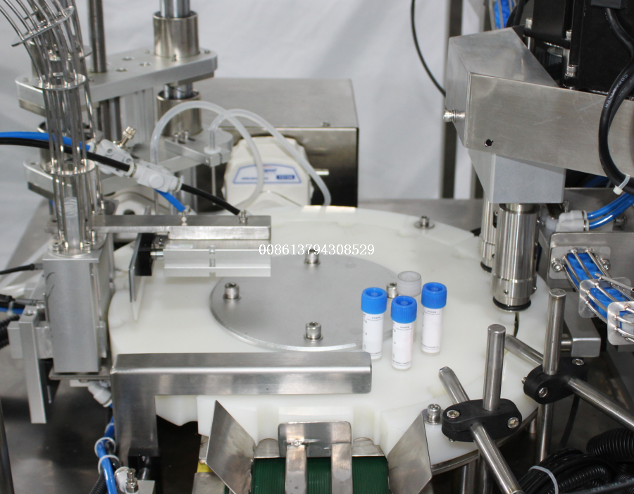 Automatic High-precision Diagnostic Reagent Nucleic Acid vial tube Filling Sealing Machine