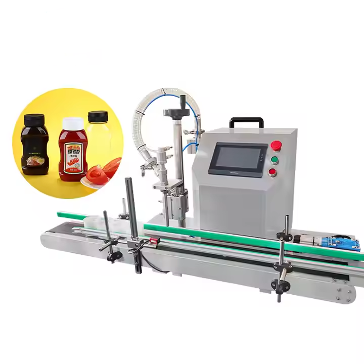 Tabletop Automatic Pneumatic Small Bottle Juice Cream Oil 10Ml ...