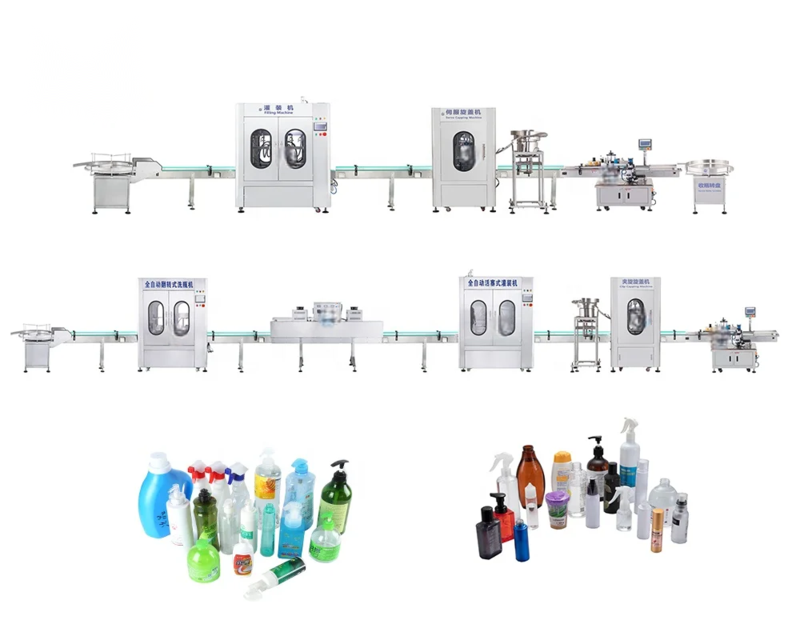 Anti Dropping High Quality Gel Liquid Lotion Beauty Cream paste Cosmetic Filling Production Line.jpg