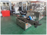 Auto Tabel Top Water or Liquid Bottle aseptic lab tube Filling Cap and Labeling Machine
