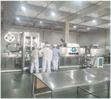 Automatic bottle shrink wrapping sleeve labeling machine with label printing machine